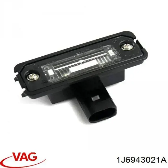 1J6943021A VAG Lanterna da luz de fundo de matrícula traseira