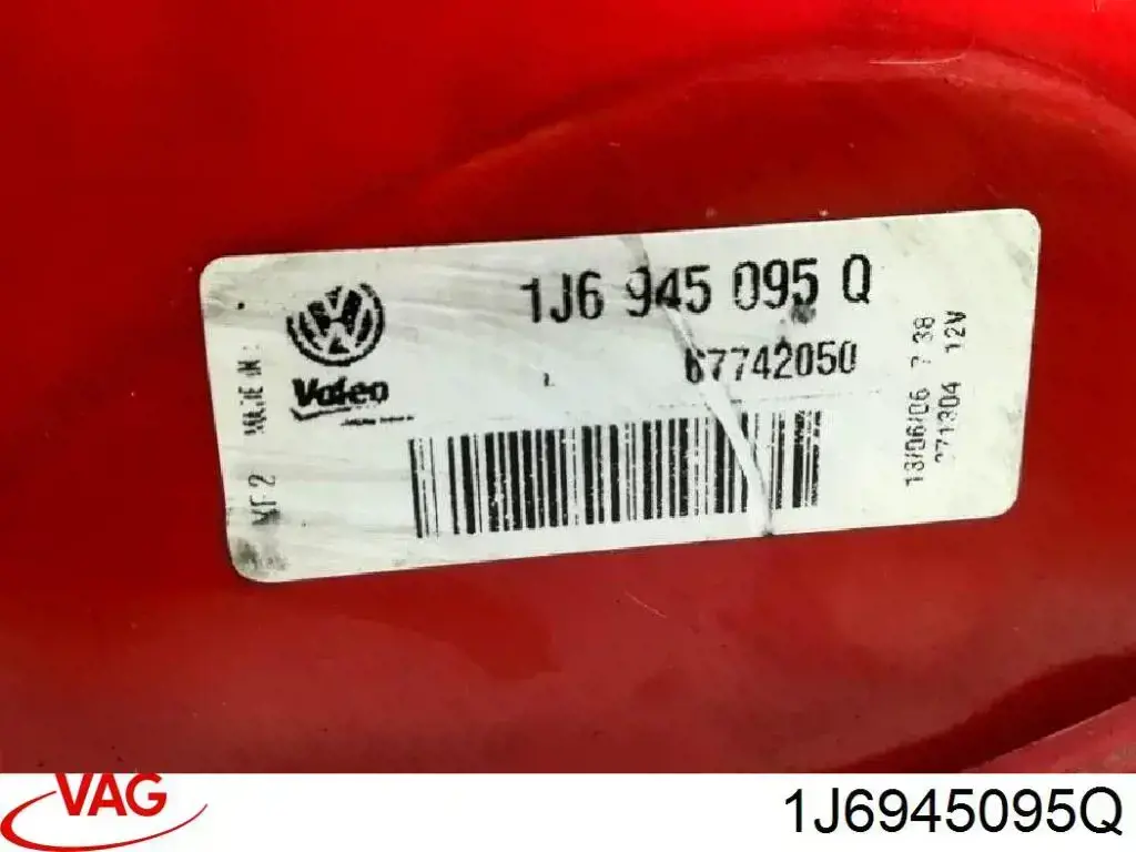 1J6945095Q VAG Lanterna traseira esquerda