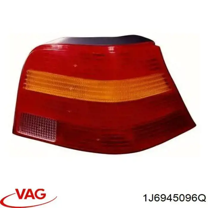 1J6945096Q VAG Lanterna traseira direita