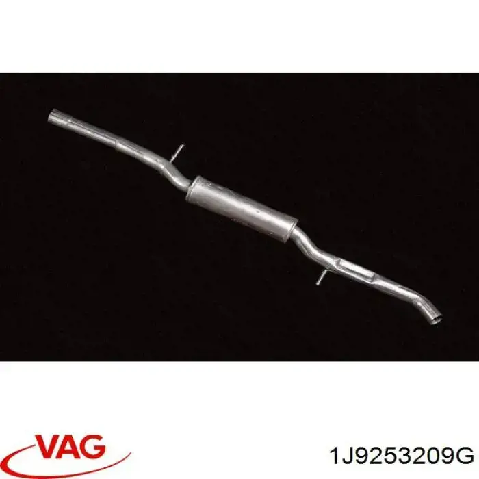 Compre 1J9253209G VAG Silenciador, parte central