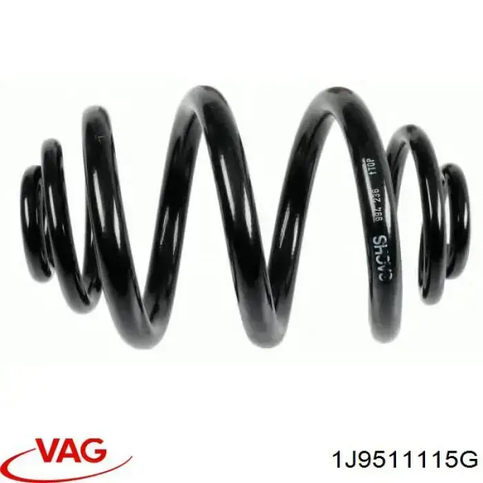 1J9511115G VAG Mola traseira