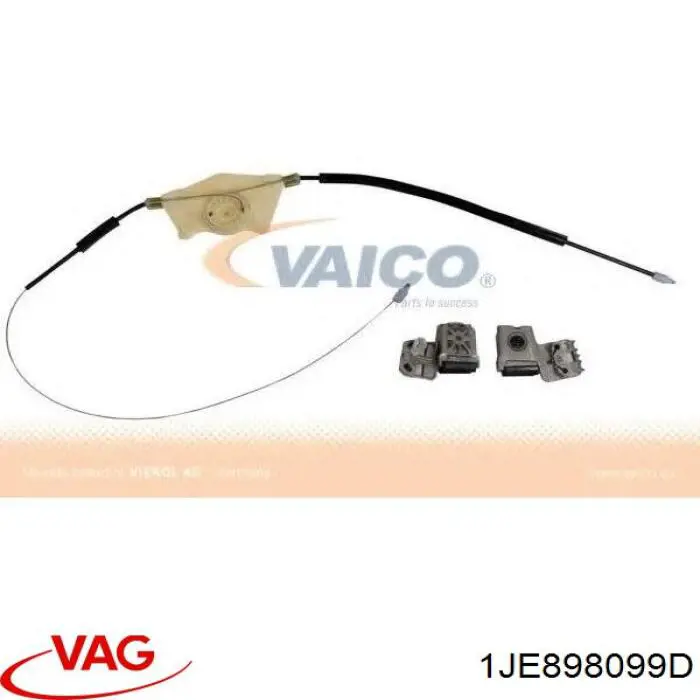 Compre 1JE898099 VAG Mecanismo de acionamento de vidro da porta dianteira esquerda