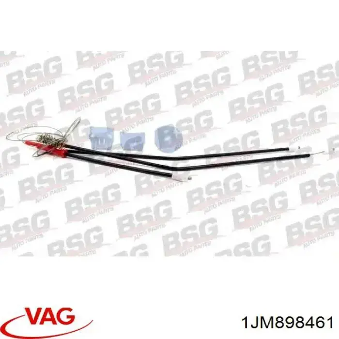 Compre 1JM898461 VAG Kit de reparação do mecanismo de acionamento de vidro da porta dianteira