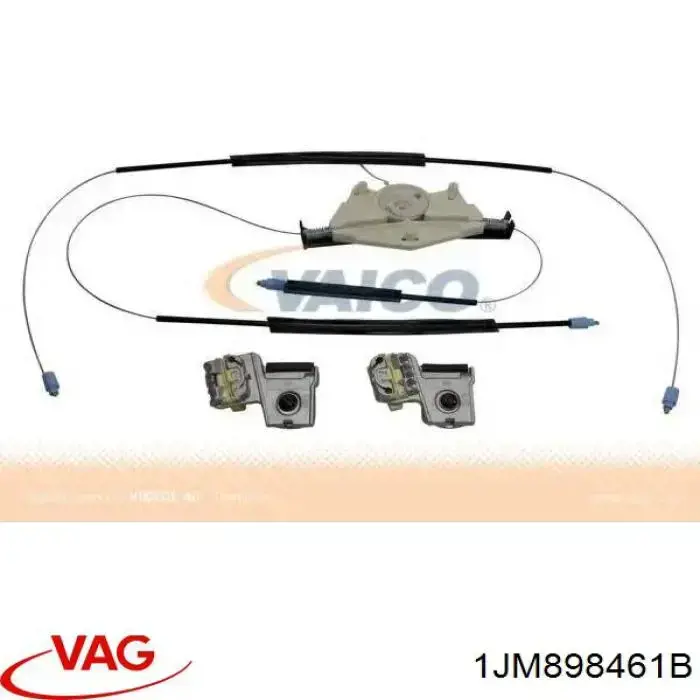 Kit de reparação do mecanismo de acionamento de vidro da porta dianteira VAG 1JM898461B preço, a partir de 44,70 USD