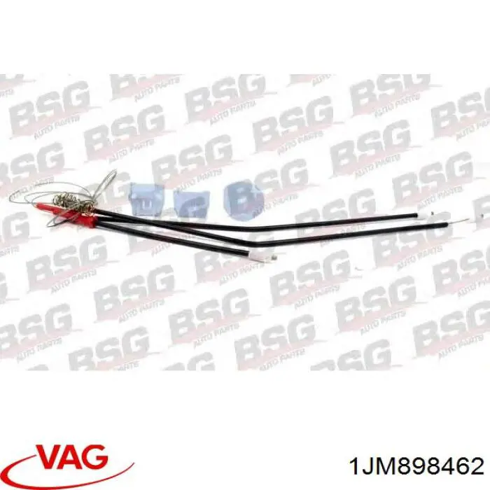 Kit de reparação do mecanismo de acionamento de vidro da porta dianteira VAG 1JM898462 preço, a partir de 35,56 USD