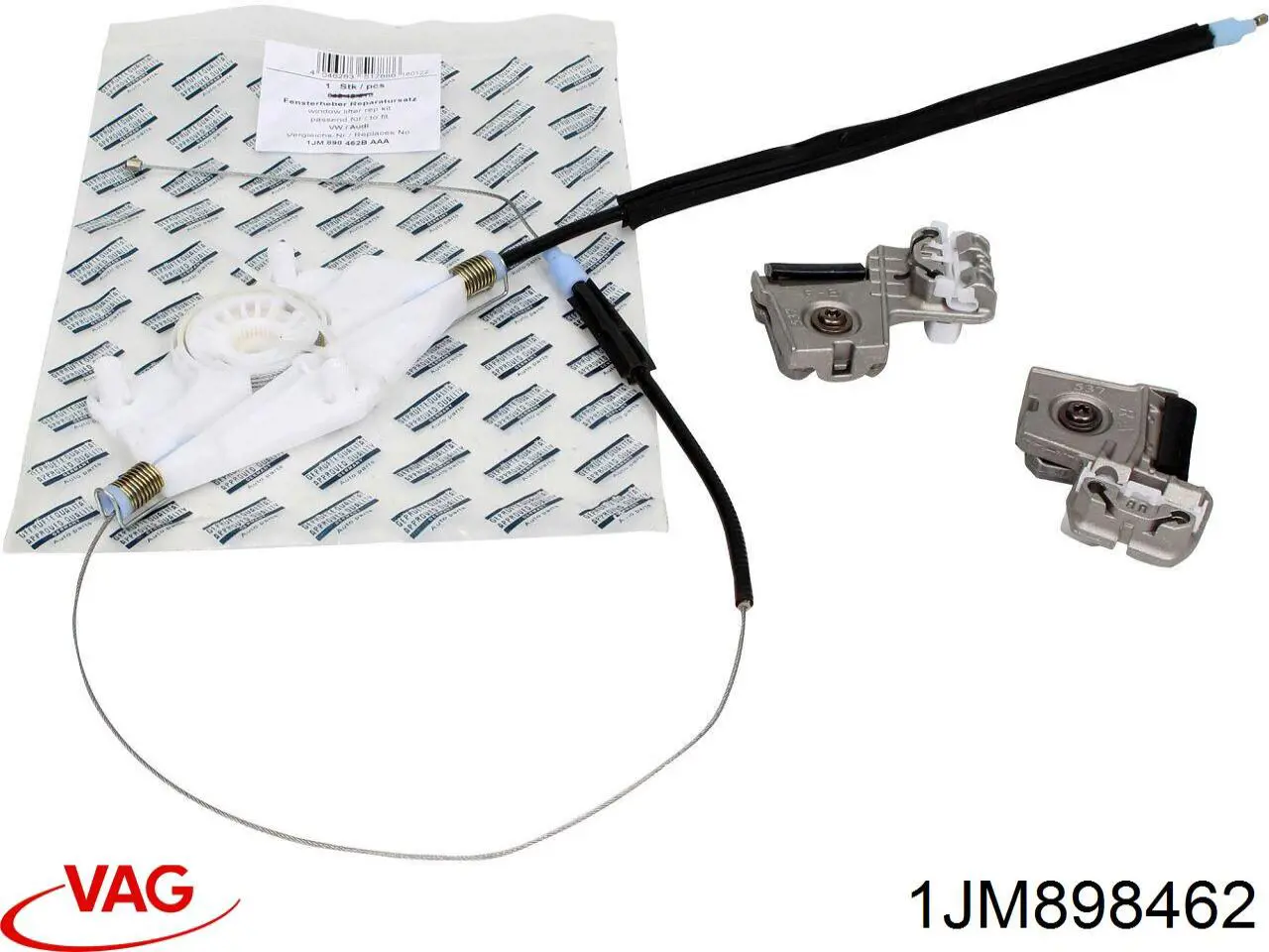 Compre 1JM898462 VAG Kit de reparação do mecanismo de acionamento de vidro da porta dianteira