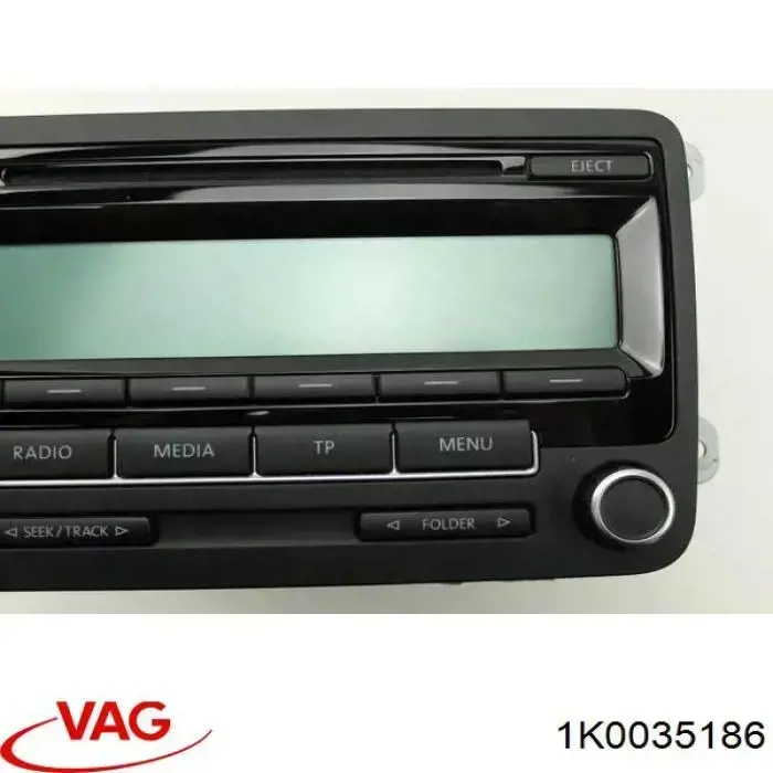 Aparelhagem de som (rádio AM/FM), universal VAG 1K0035186