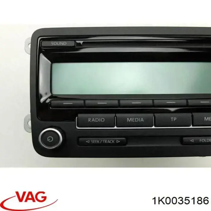 Aparelhagem de som (rádio AM/FM), universal VAG 1K0035186 preço, a partir de 63,10 USD