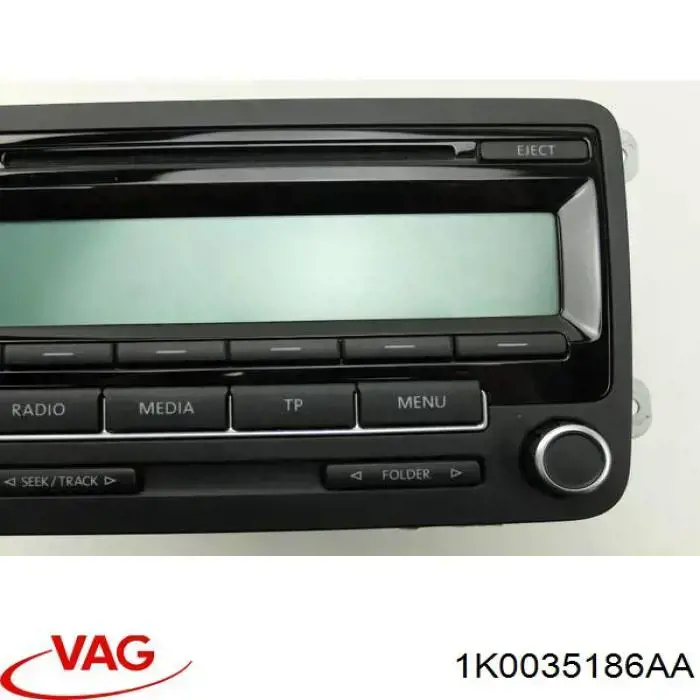 Aparelhagem de som (rádio AM/FM) VAG 1K0035186AA preço, a partir de 52,78 USD