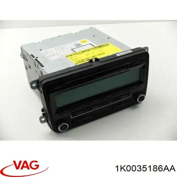 1K0035186AA VAG Aparelhagem de som (rádio AM/FM)