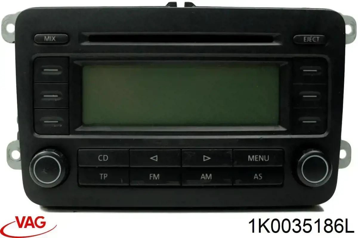 Aparelhagem de som (rádio AM/FM) VAG 1K0035186L preço, a partir de 59,59 USD