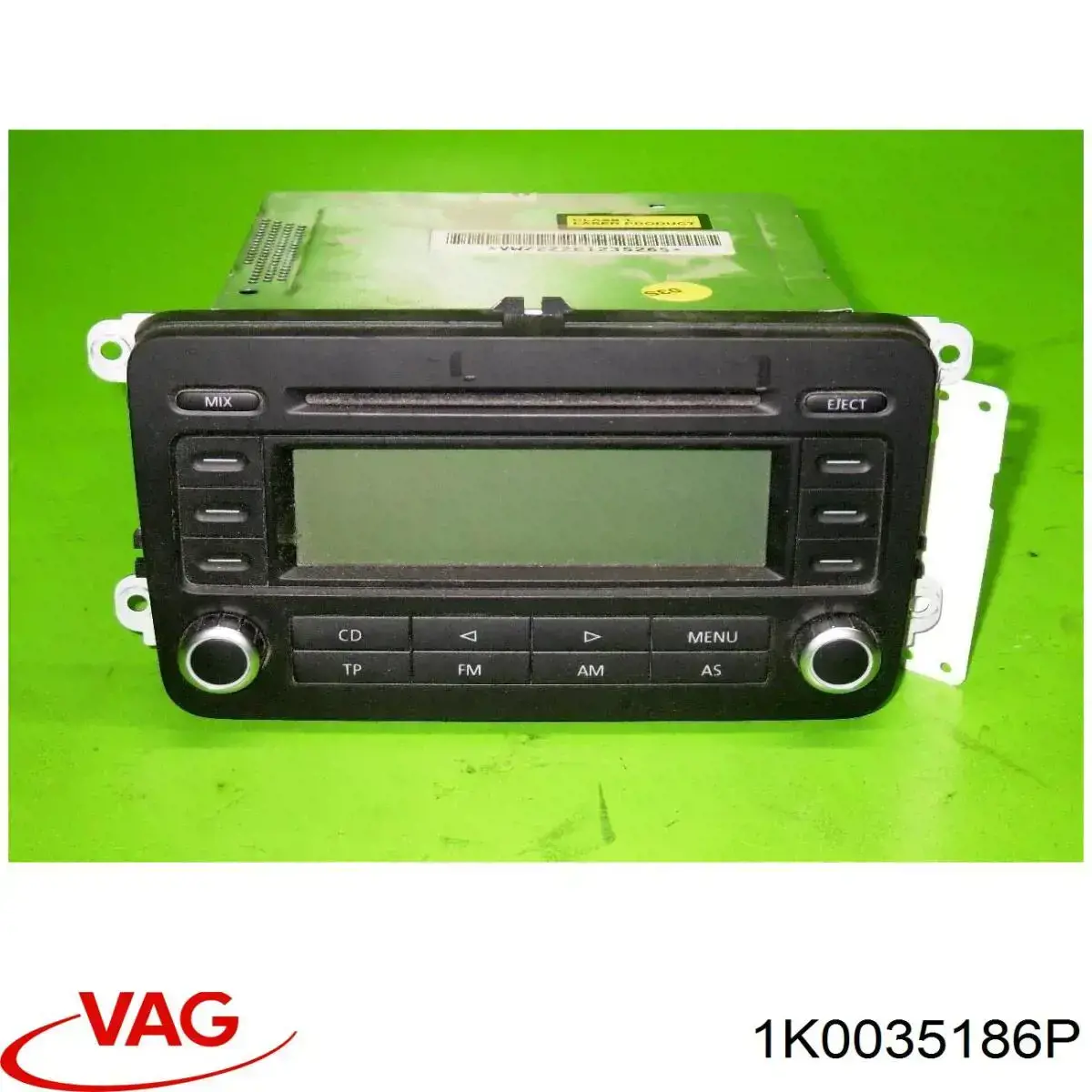  Aparelhagem de som (rádio AM/FM) Volkswagen Touran I monovolume (1T1, 1T2) (2003 - 2010) I