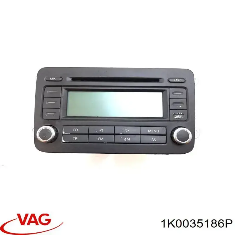 Aparelhagem de som (rádio AM/FM) Volkswagen Touran preço, a partir de 56,18 USD