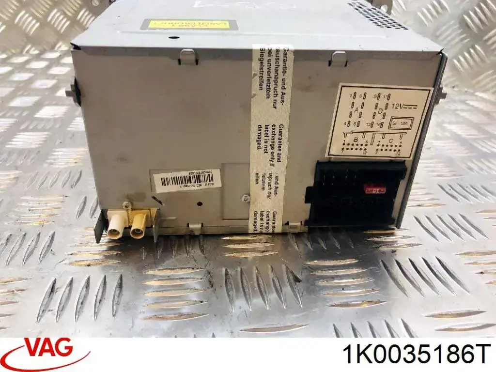 Aparelhagem de som (rádio AM/FM) VAG 1K0035186T preço, a partir de 81,72 USD