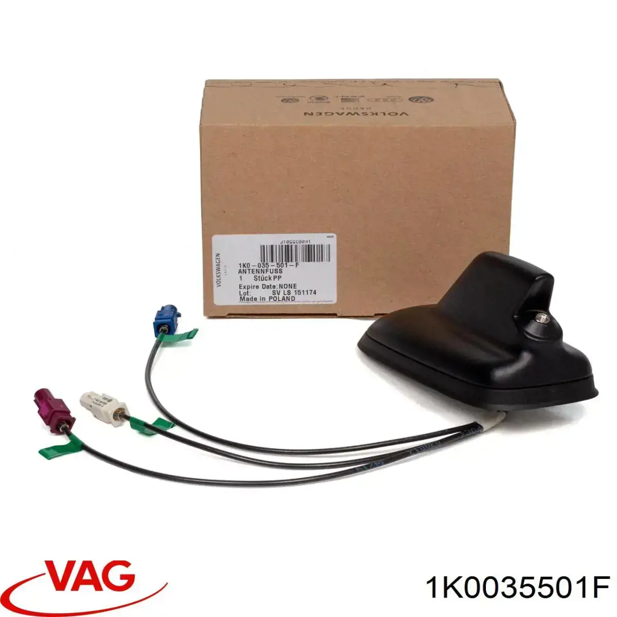 Antena VAG 1K0035501F preço, a partir de 220,75 USD
