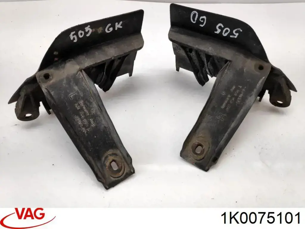 Protetores de lama traseiros, kit Volkswagen Golf V 1K1