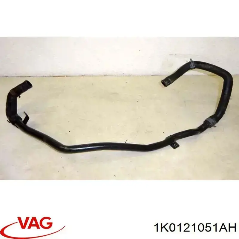 1K0122051GB VAG Mangueira (cano derivado) do sistema de esfriamento