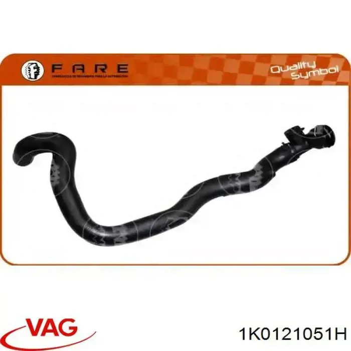 Mangueira (cano derivado) inferior do radiador de esfriamento VAG 1K0121051H preço, a partir de 23,21 USD