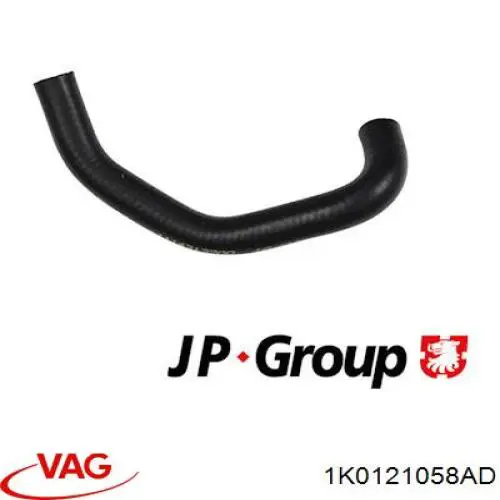 Mangueira (cano derivado) do sistema de esfriamento VAG 1K0121058AD preço, a partir de 4,15 USD
