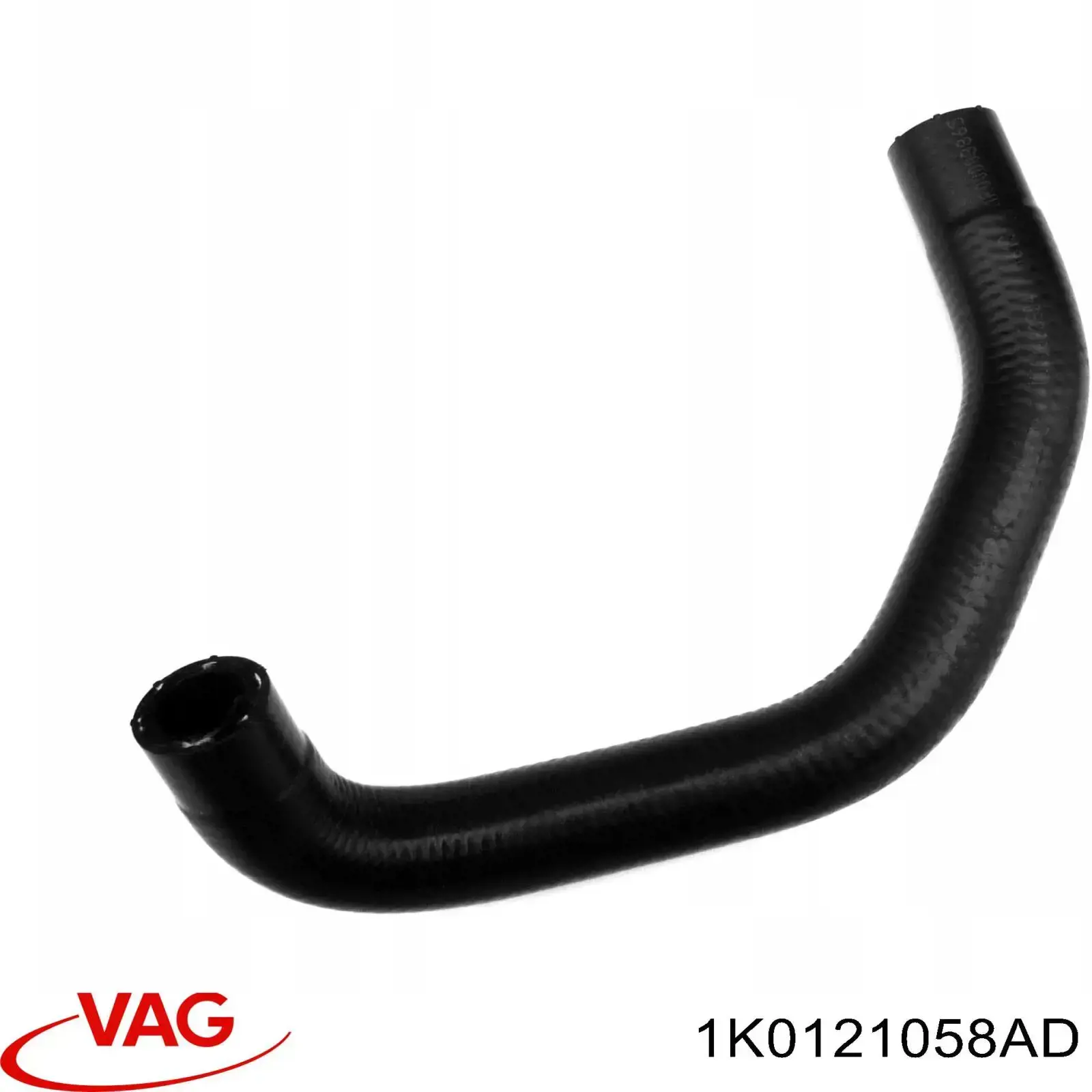 1K0121058AD VAG Mangueira (cano derivado) do sistema de esfriamento