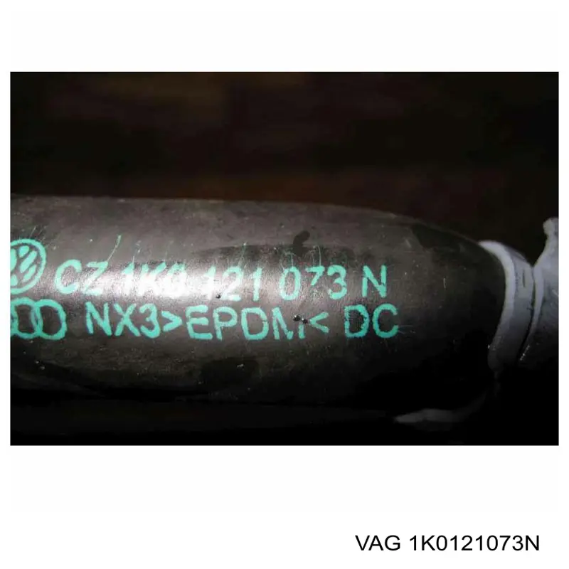 Compre 1K0121073N VAG Mangueira do radiador de aquecedor (de forno), linha de combustível de retorno