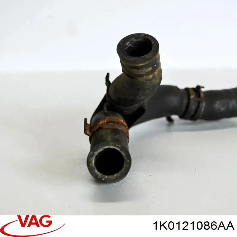 1K0121086AA VAG Mangueira (cano derivado) do sistema de esfriamento