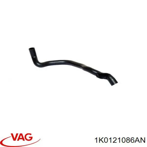 1K0121086AN VAG Mangueira (cano derivado) inferior do radiador de esfriamento
