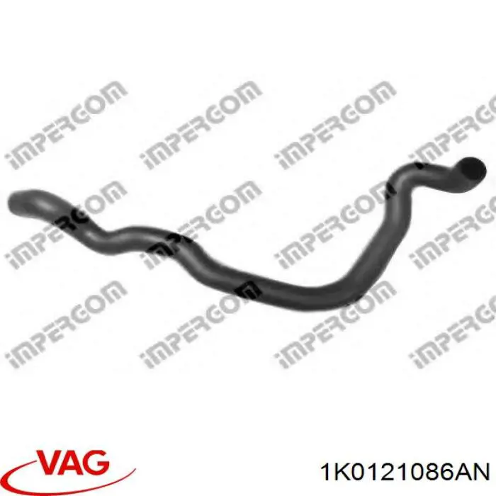 Mangueira (cano derivado) inferior do radiador de esfriamento VAG 1K0121086AN preço, a partir de 33,15 USD