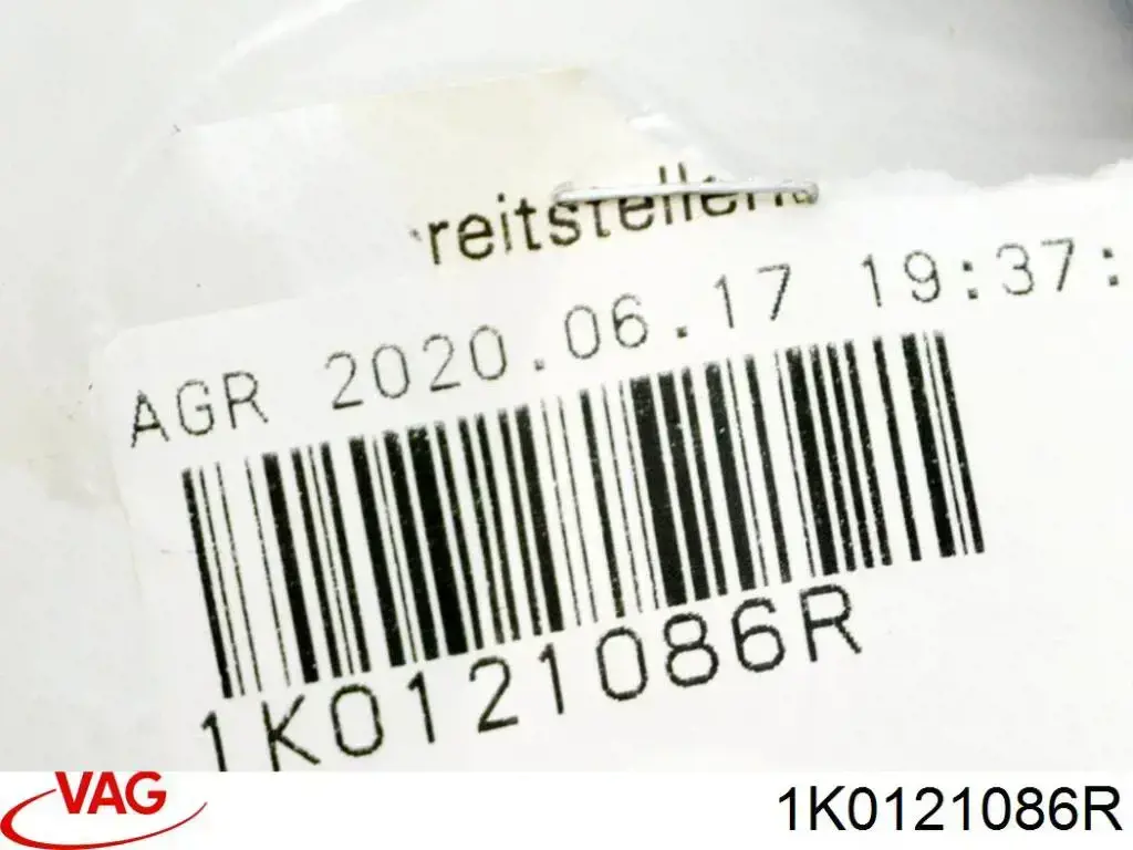 Tubo (mangueira) do radiador de óleo, desde o bloco até o radiador VAG 1K0121086R preço, a partir de 77,36 USD