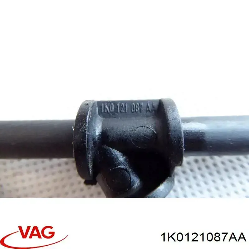 1K0121087AA VAG Flange do sistema de esfriamento (união em T)