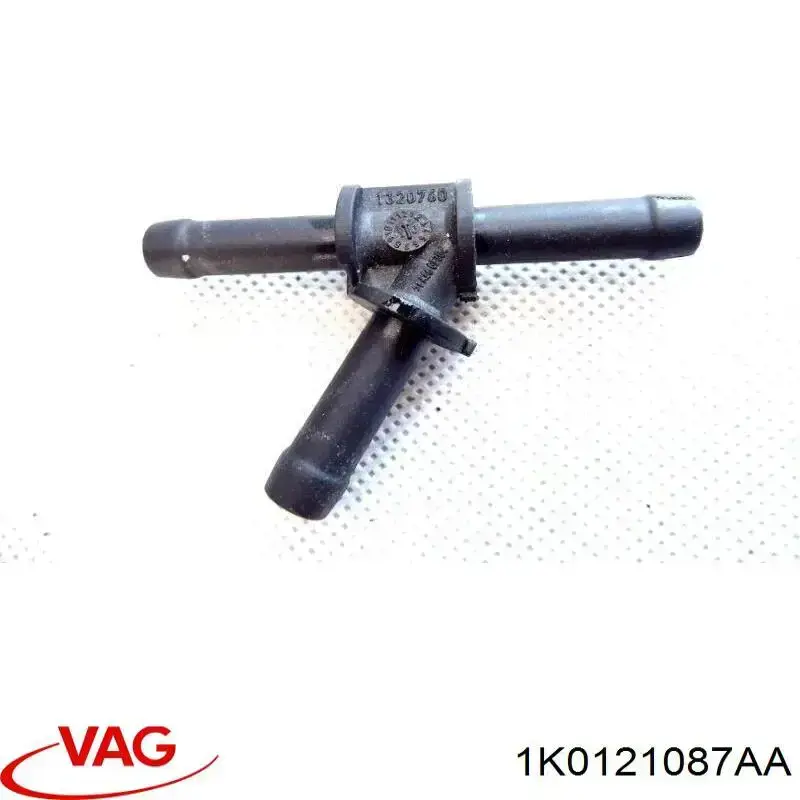 Flange do sistema de esfriamento (união em T) VAG 1K0121087AA preço, a partir de 17,69 USD