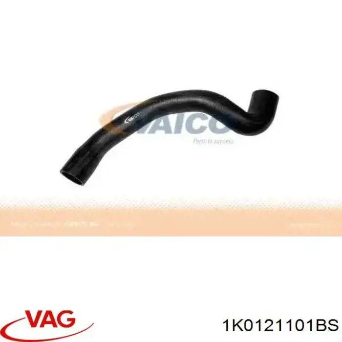 Compre 1K0121101BS VAG Mangueira (cano derivado) do radiador de esfriamento superior