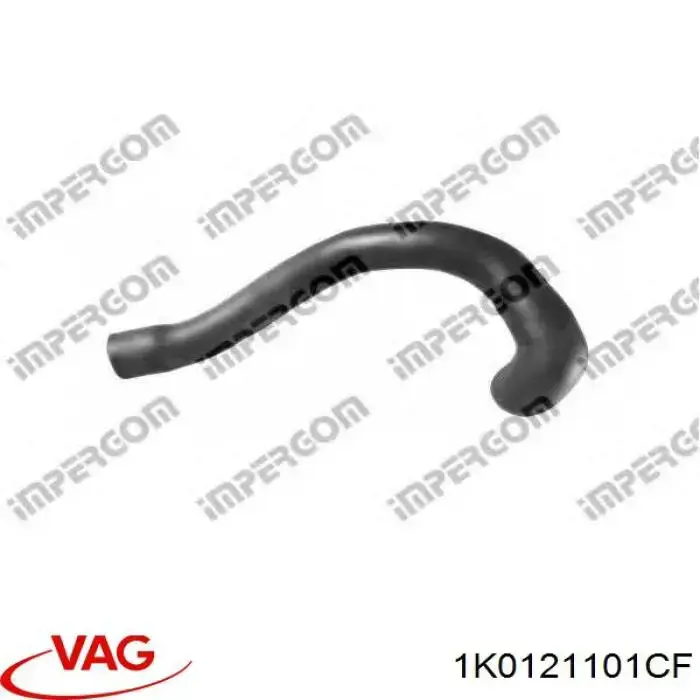 Mangueira (cano derivado) do radiador de esfriamento superior VAG 1K0121101CF preço, a partir de 11,08 USD