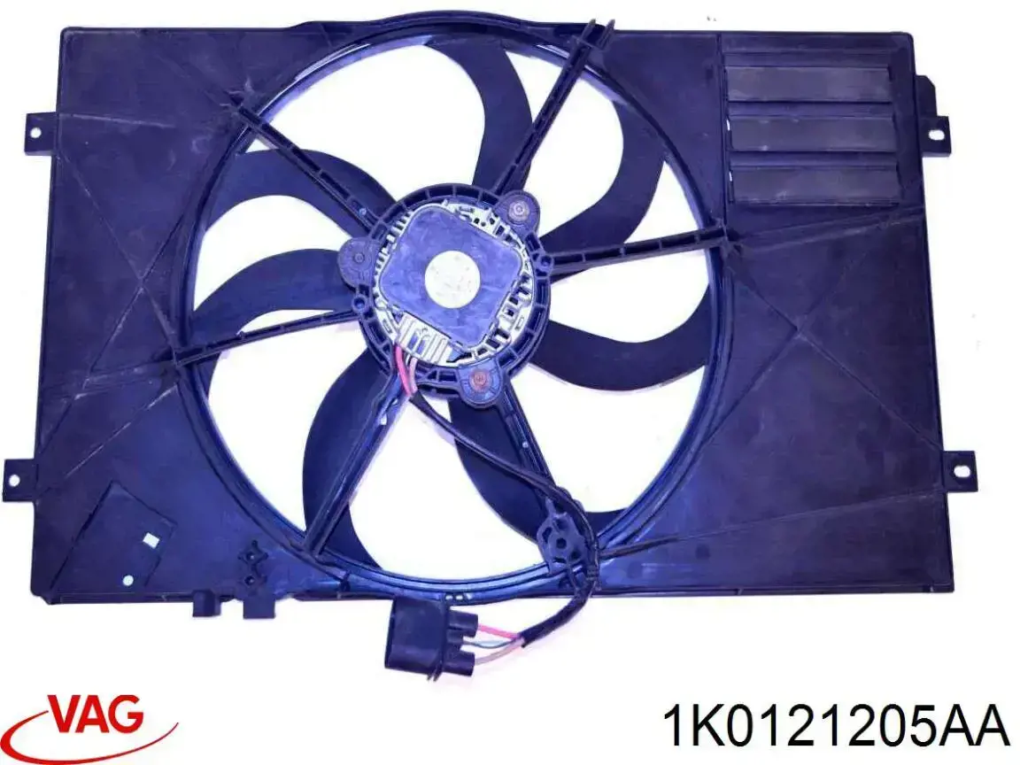 Compre 1K0121205AA VAG Difusor do radiador de esfriamento