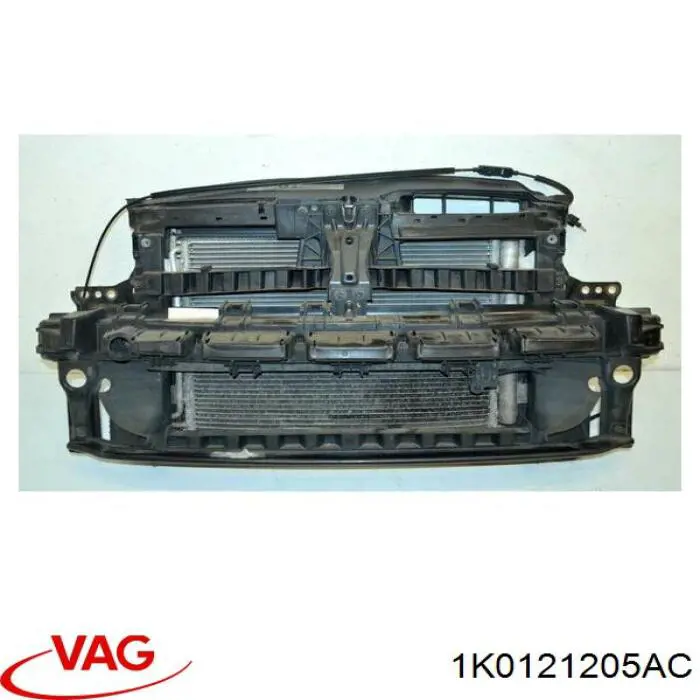 Compre 1K0121205AC9B9 VAG Difusor do radiador de esfriamento