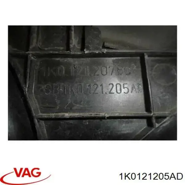 Difusor do radiador de esfriamento VAG 1K0121205AD preço, a partir de 32,99 USD