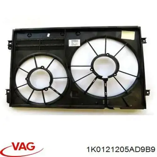 Difusor do radiador de esfriamento 34121001 AND