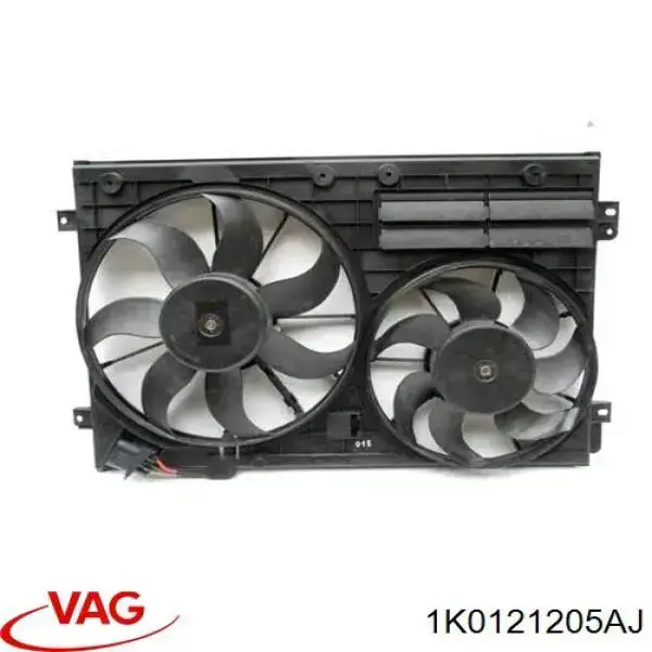 Difusor do radiador de esfriamento VAG 1K0121205AJ preço, a partir de 54,27 USD