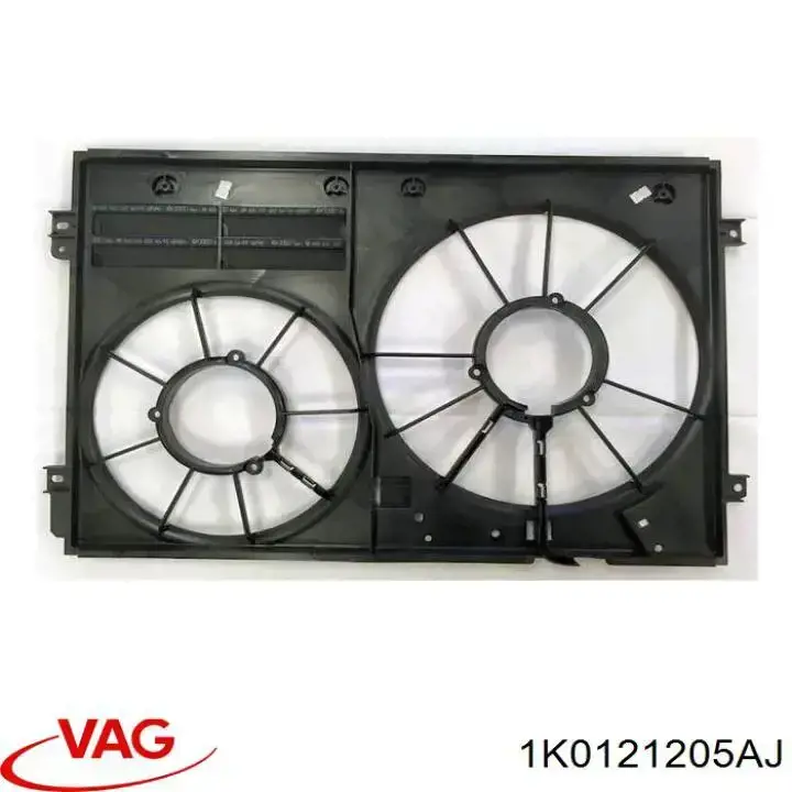 Difusor do radiador de esfriamento VAG 1K0121205AJ preço, a partir de 31,66 USD