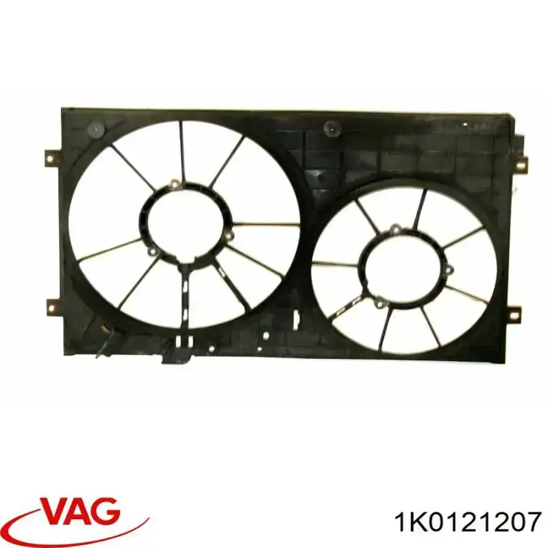 Difusor do radiador de esfriamento 3L959002 AND
