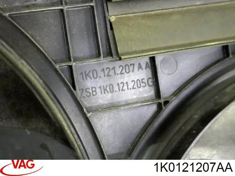 Compre 1K0121207AA VAG Difusor do radiador de esfriamento