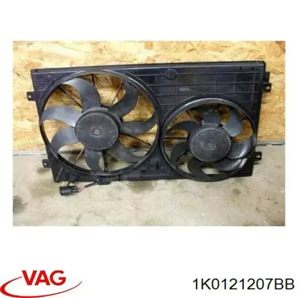 Difusor do radiador de esfriamento VAG 1K0121207BB preço, a partir de 57,36 USD