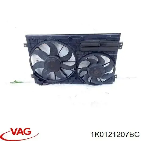 Compre 1K0121207BC VAG Difusor do radiador de esfriamento