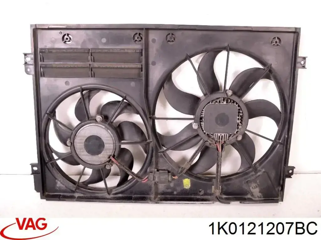 Compre 1K0121207BC VAG Difusor do radiador de esfriamento
