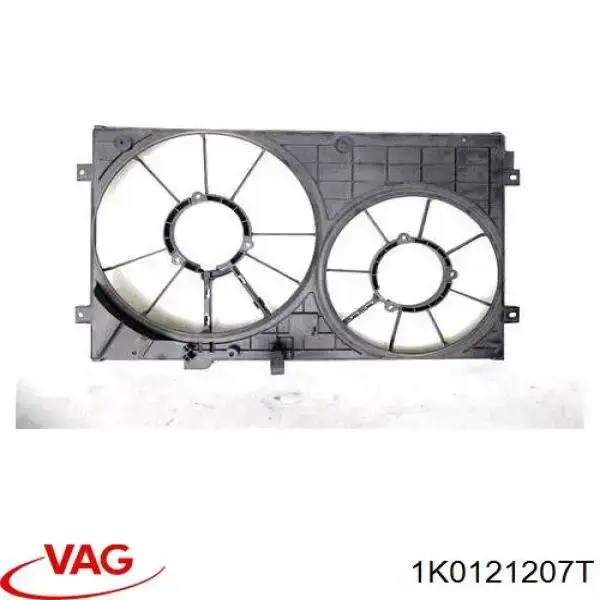 Difusor do radiador de esfriamento VAG 1K0121207T preço, a partir de 66,40 USD