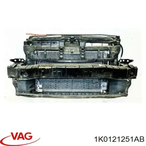 Compre 1K0121251AB VAG Radiador de esfriamento de motor