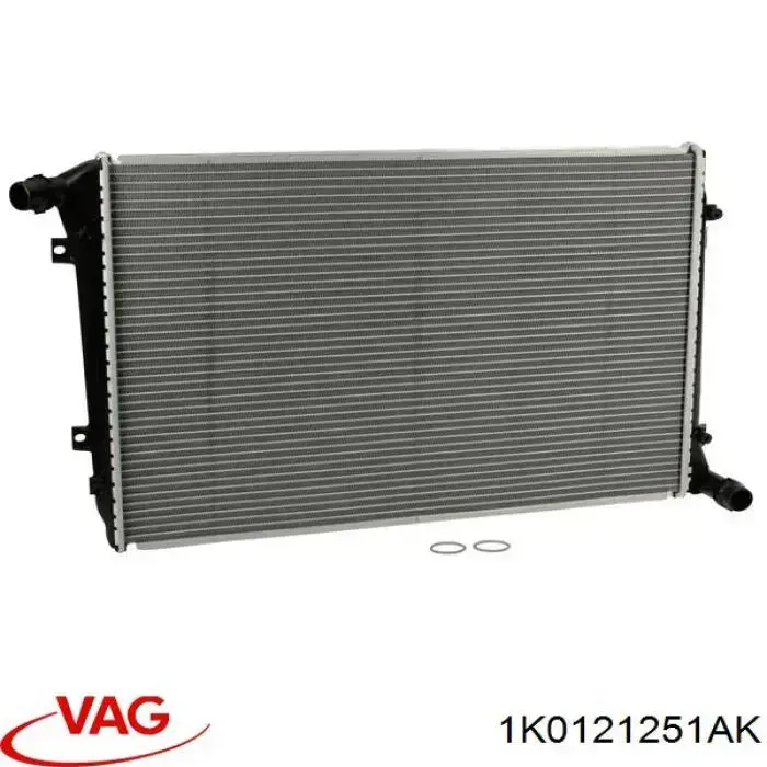 Radiador de esfriamento de motor VAG 1K0121251AK preço, a partir de 88,53 USD