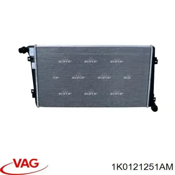 Radiador de esfriamento de motor VAG 1K0121251AM preço, a partir de 81,72 USD
