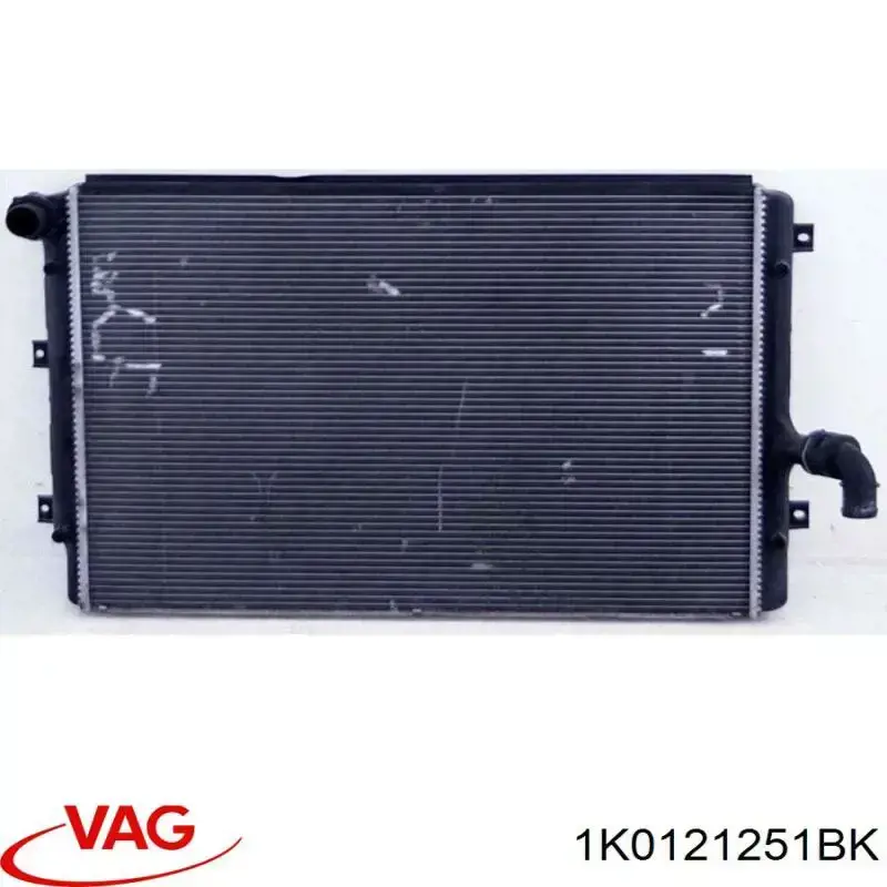Compre 1K0121251BK VAG Radiador de esfriamento de motor