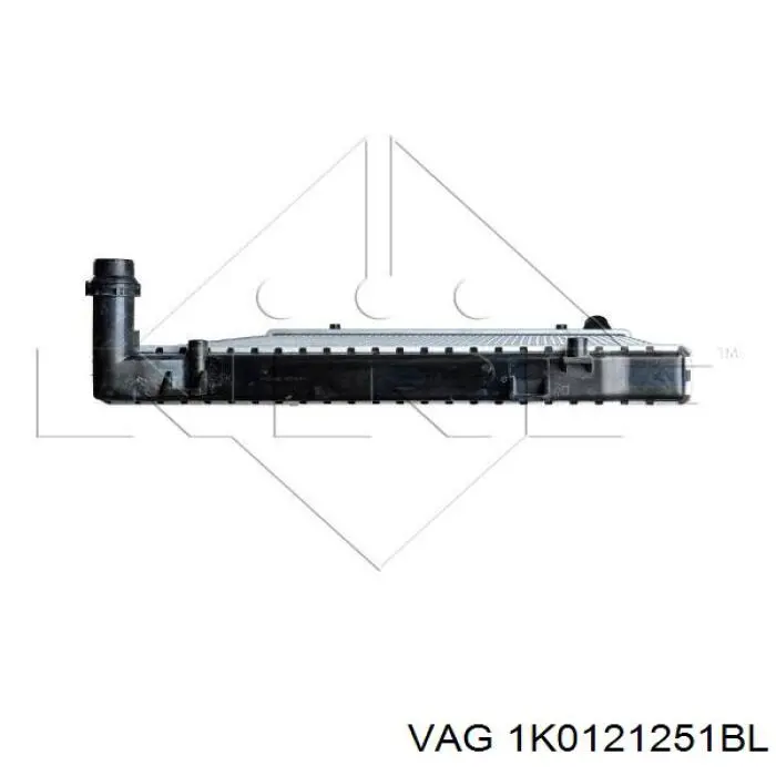 Radiador de esfriamento de motor VAG 1K0121251BL preço, a partir de 89,90 USD